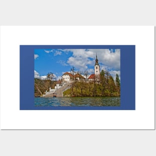 Bled Island. Slovenia Posters and Art